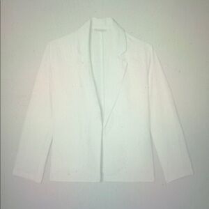 Eileen Fisher Women’s Organic Linen Jacket Eggshell Size Large